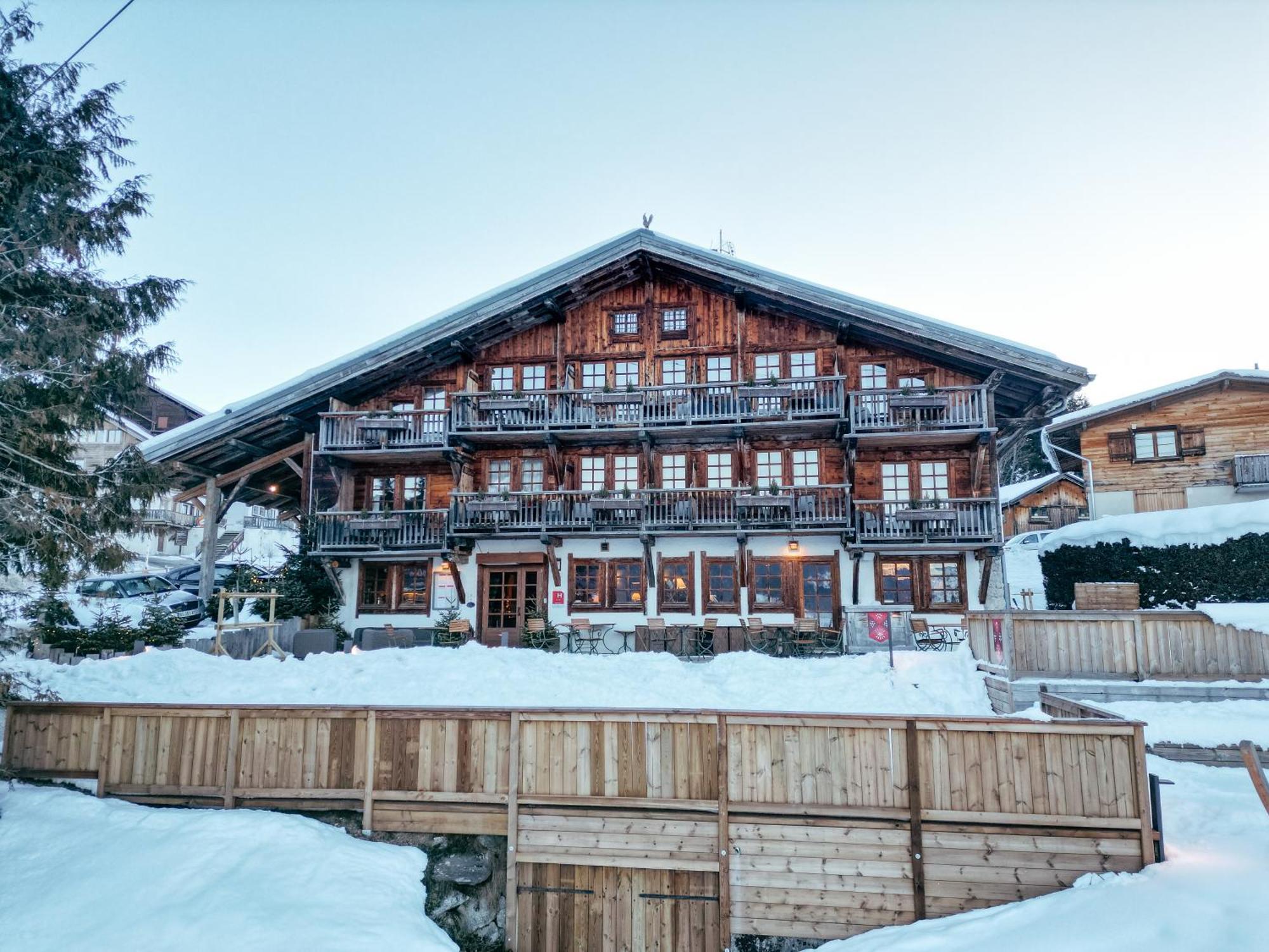 La Ferme Du Golf Hotell Megève Eksteriør bilde