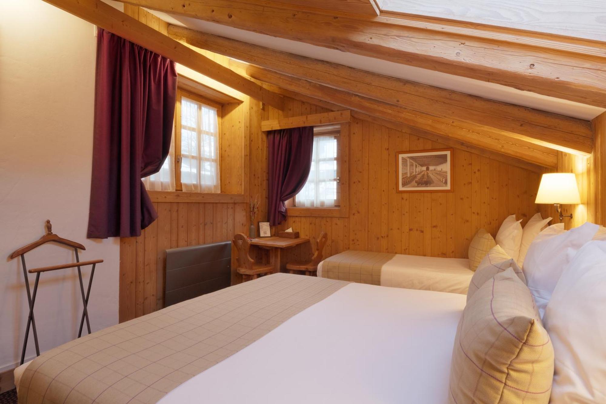 La Ferme Du Golf Hotell Megève Rom bilde