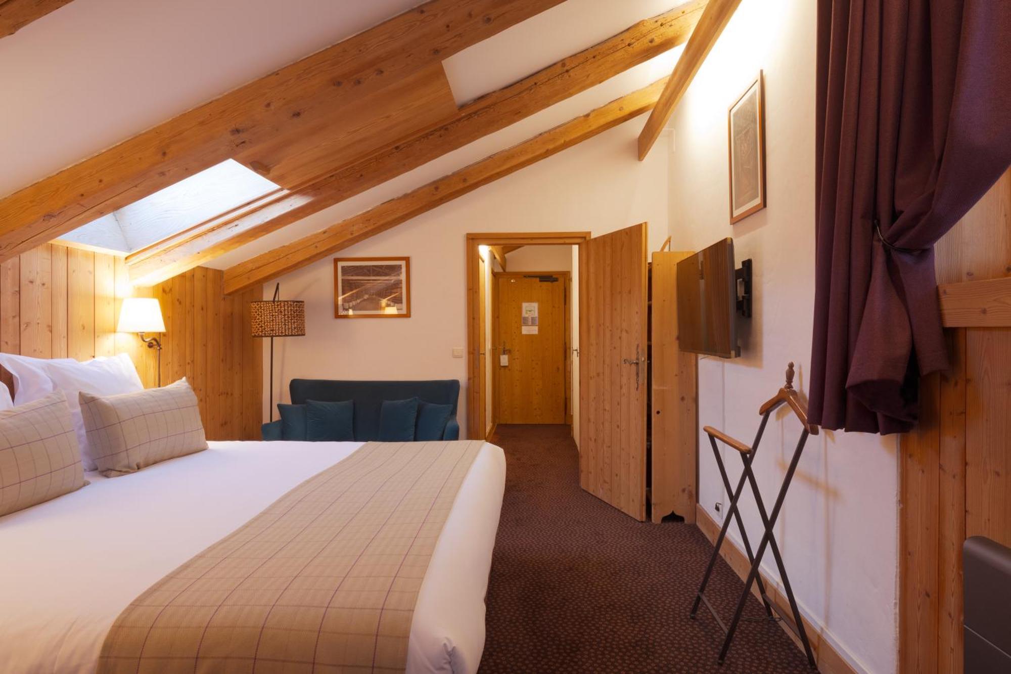La Ferme Du Golf Hotell Megève Rom bilde