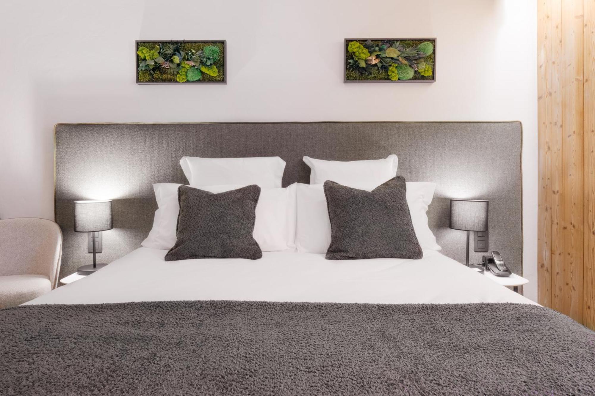 La Ferme Du Golf Hotell Megève Rom bilde