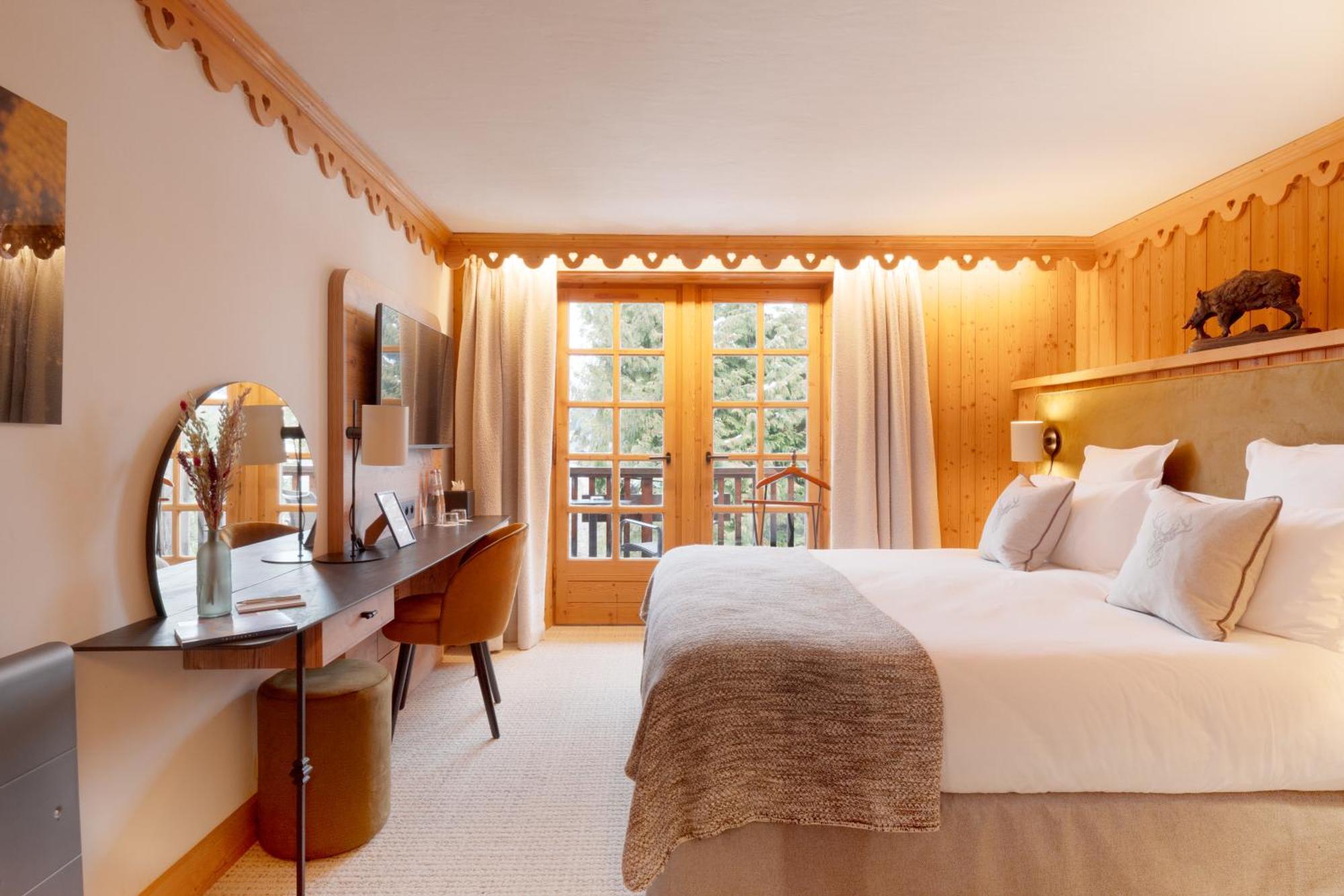 La Ferme Du Golf Hotell Megève Eksteriør bilde