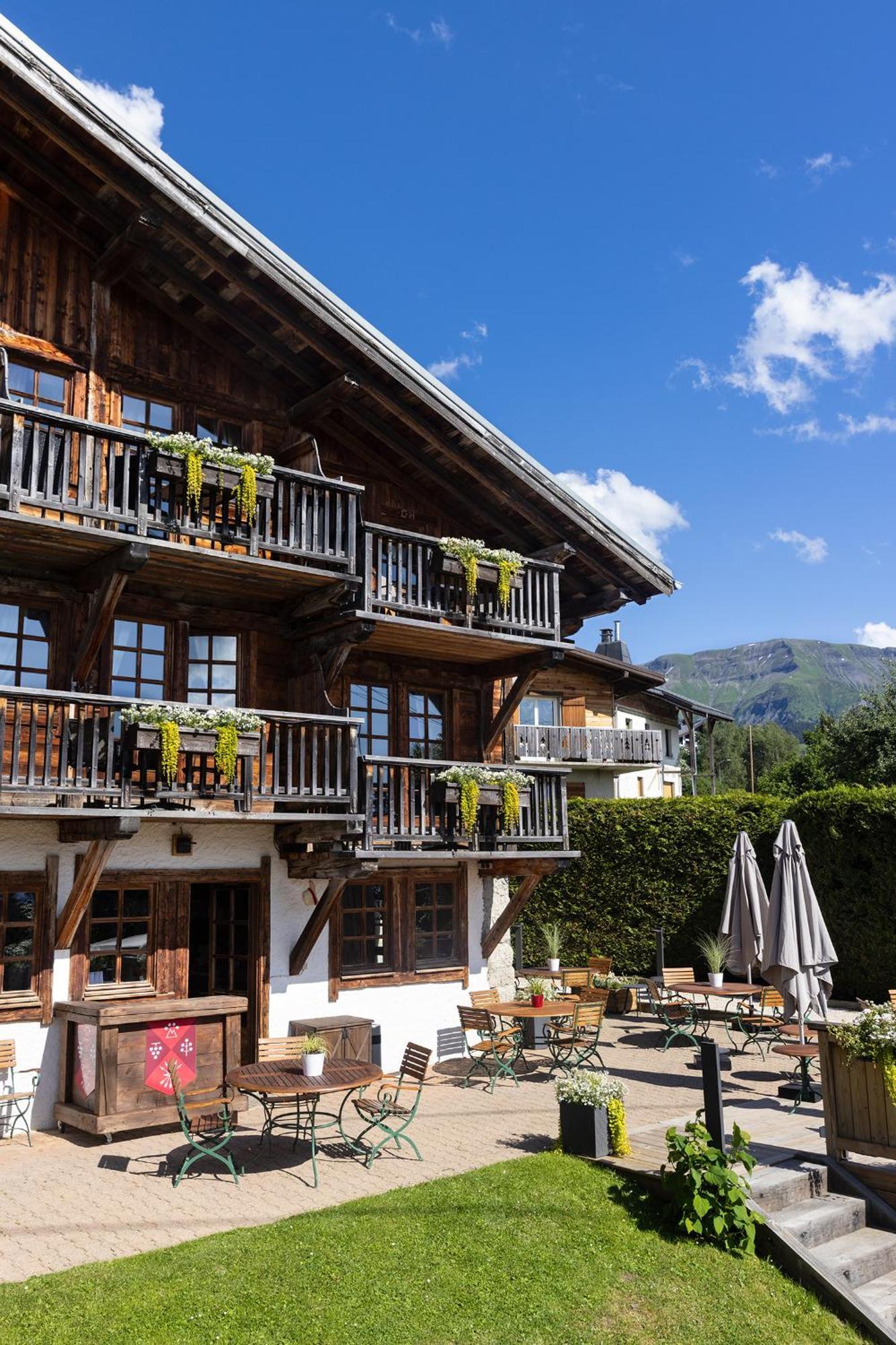 La Ferme Du Golf Hotell Megève Eksteriør bilde