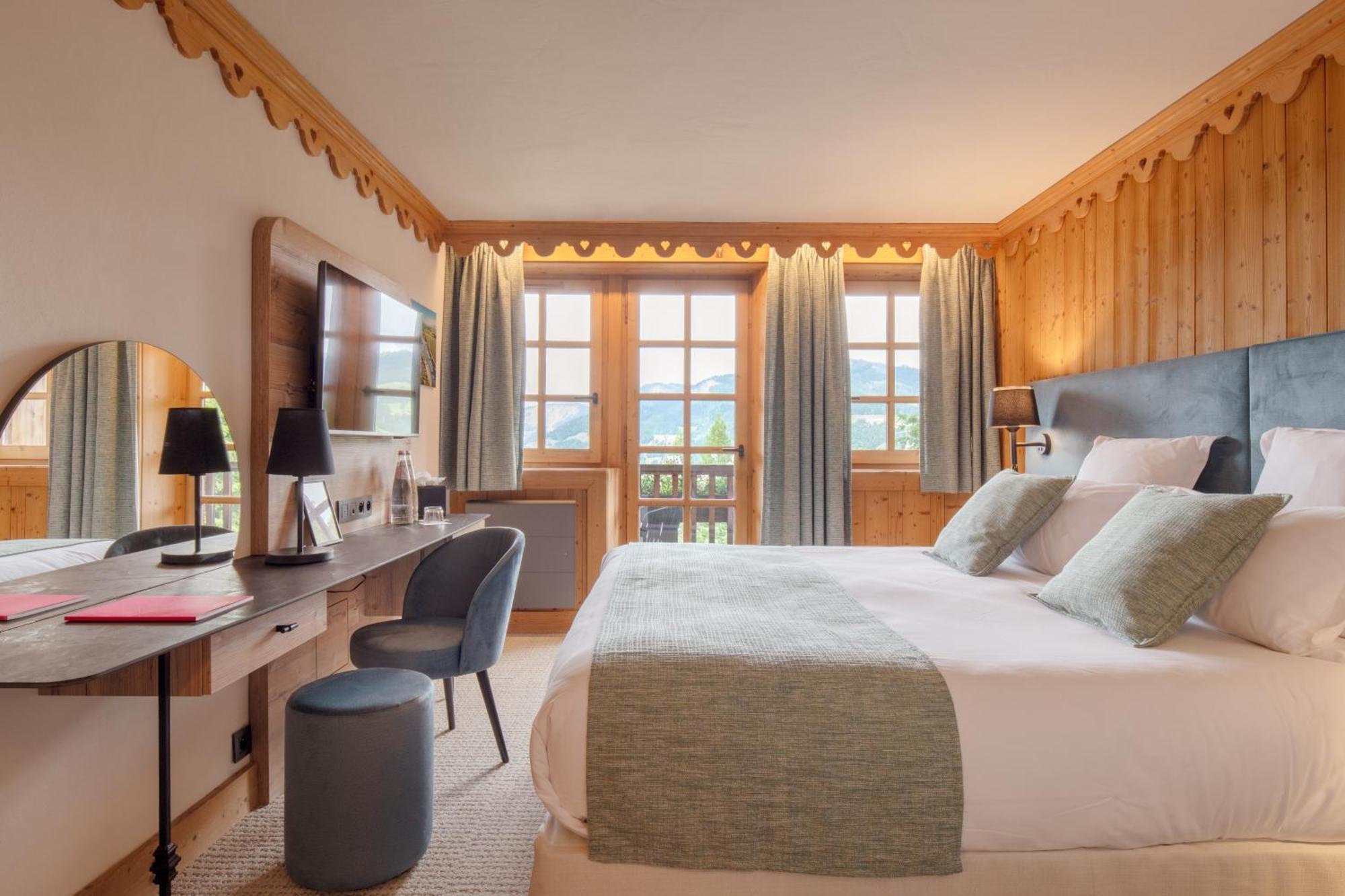 La Ferme Du Golf Hotell Megève Eksteriør bilde