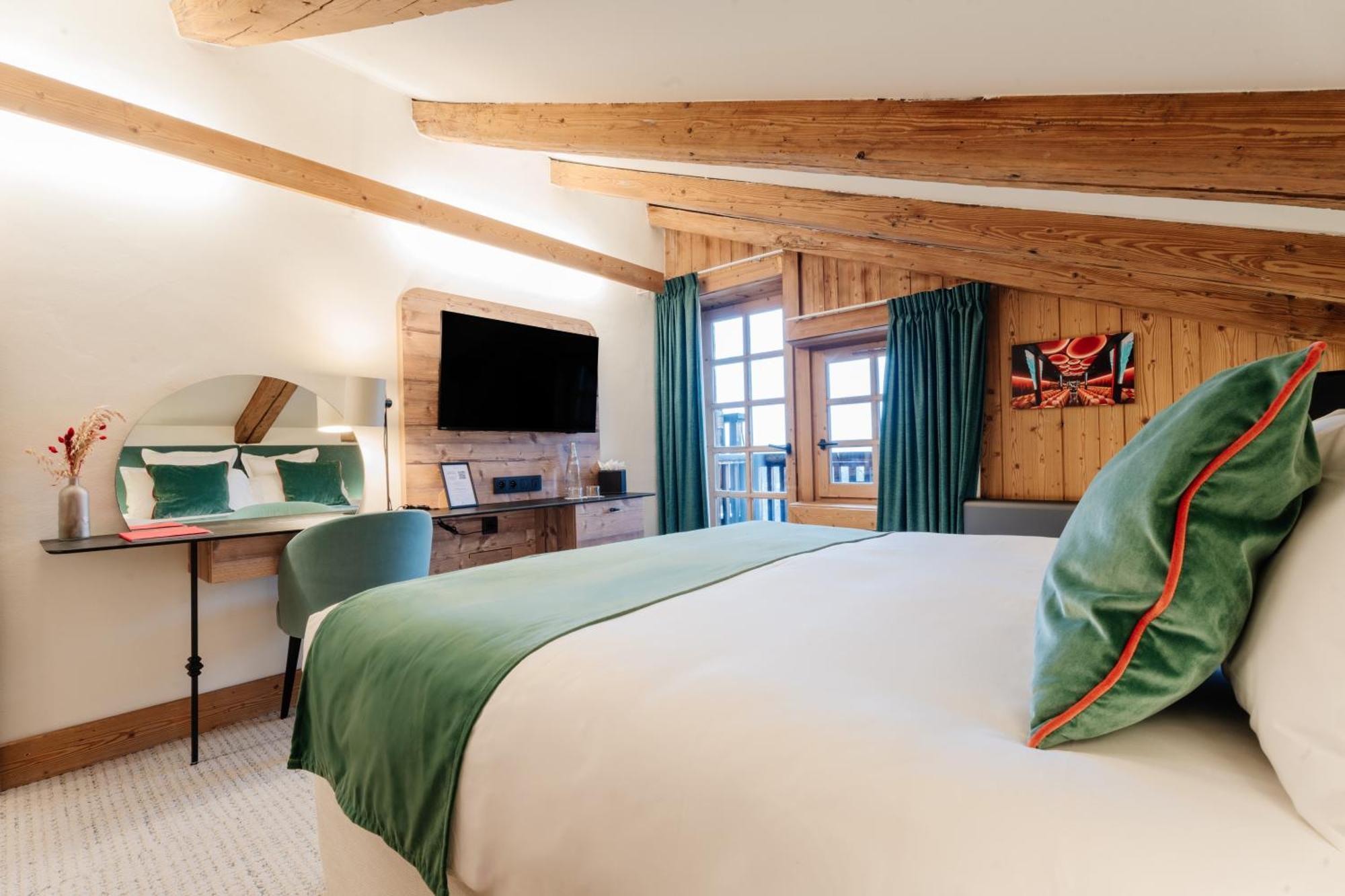 La Ferme Du Golf Hotell Megève Eksteriør bilde